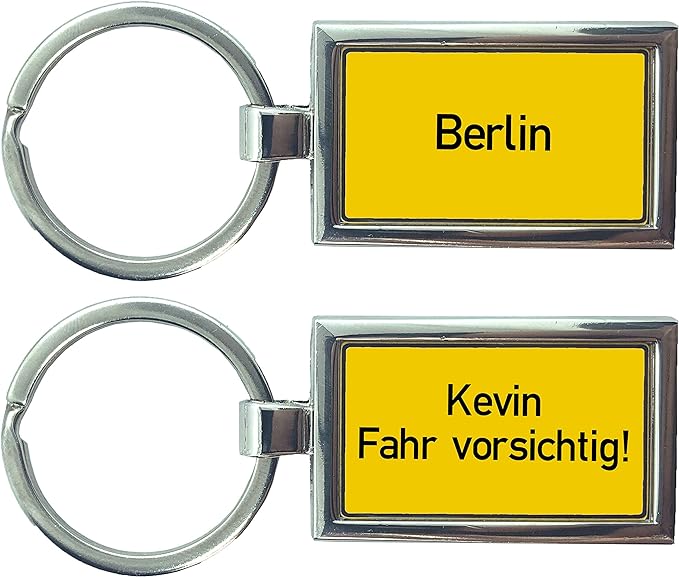 Schlüsselanhänger Ortstafel Ortsschild Kennzeichen