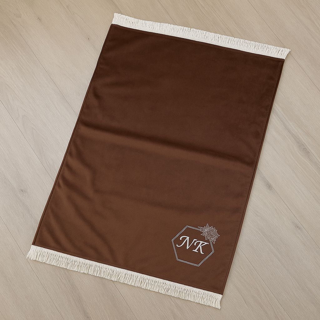 Gebetsteppich mit Namen Eid Mubarak Geschenk Seccade