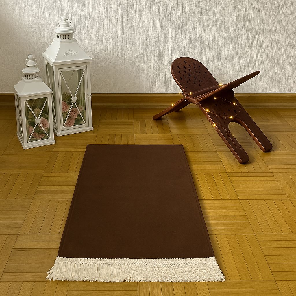 Gebetsteppich mit Namen Eid Mubarak Geschenk Seccade