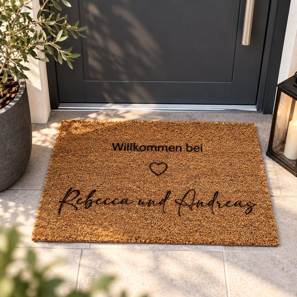 Fußmatte mit Namen & Wunschtext
