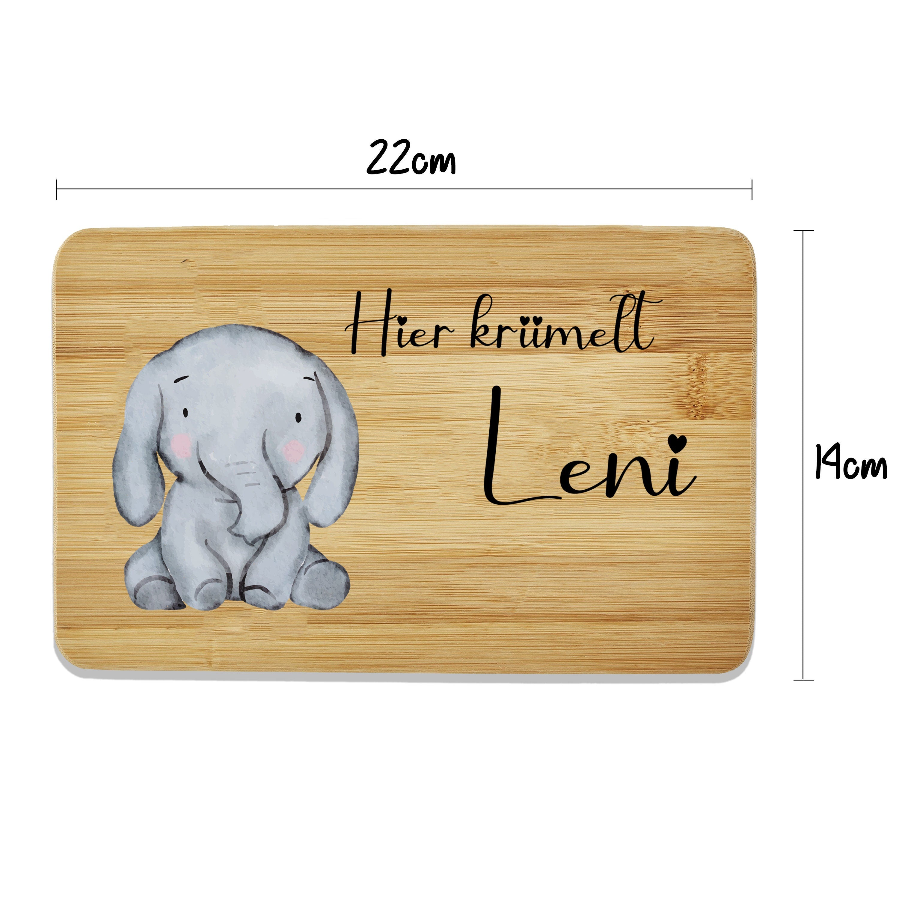 Frühstücksbrettchen personalisiert Kinder Geschenk 1. Geburtstag Geschenkidee Weihnachten Holzbrett