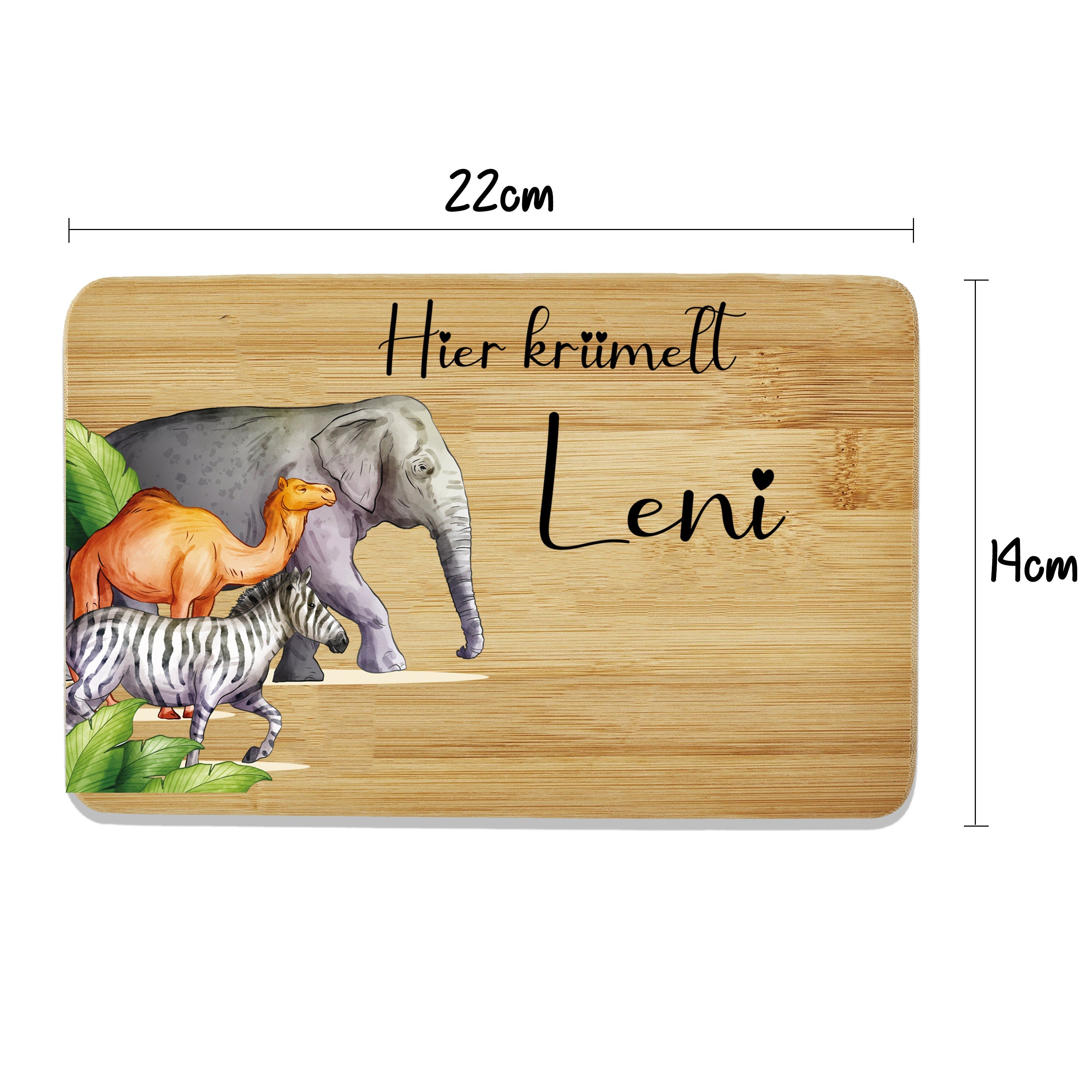 Frühstücksbrettchen personalisiert Kinder Geschenk 1. Geburtstag Geschenkidee Weihnachten Holzbrett